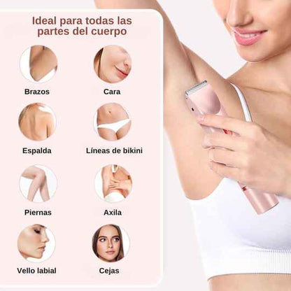 Women's Hair® Depilador De Mujer 2 En 1 + Cera depilatoria Gratis